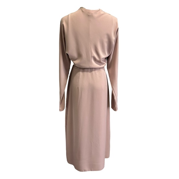Women's Aritzia Wilfred Josie Luxe Crepe Wrap Dress Size Medium - Picture 12 of 16